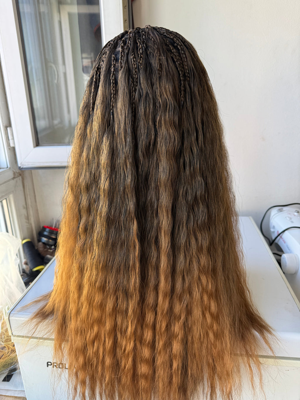 Perruque full lace piqué lâché mix couleur - SKALA