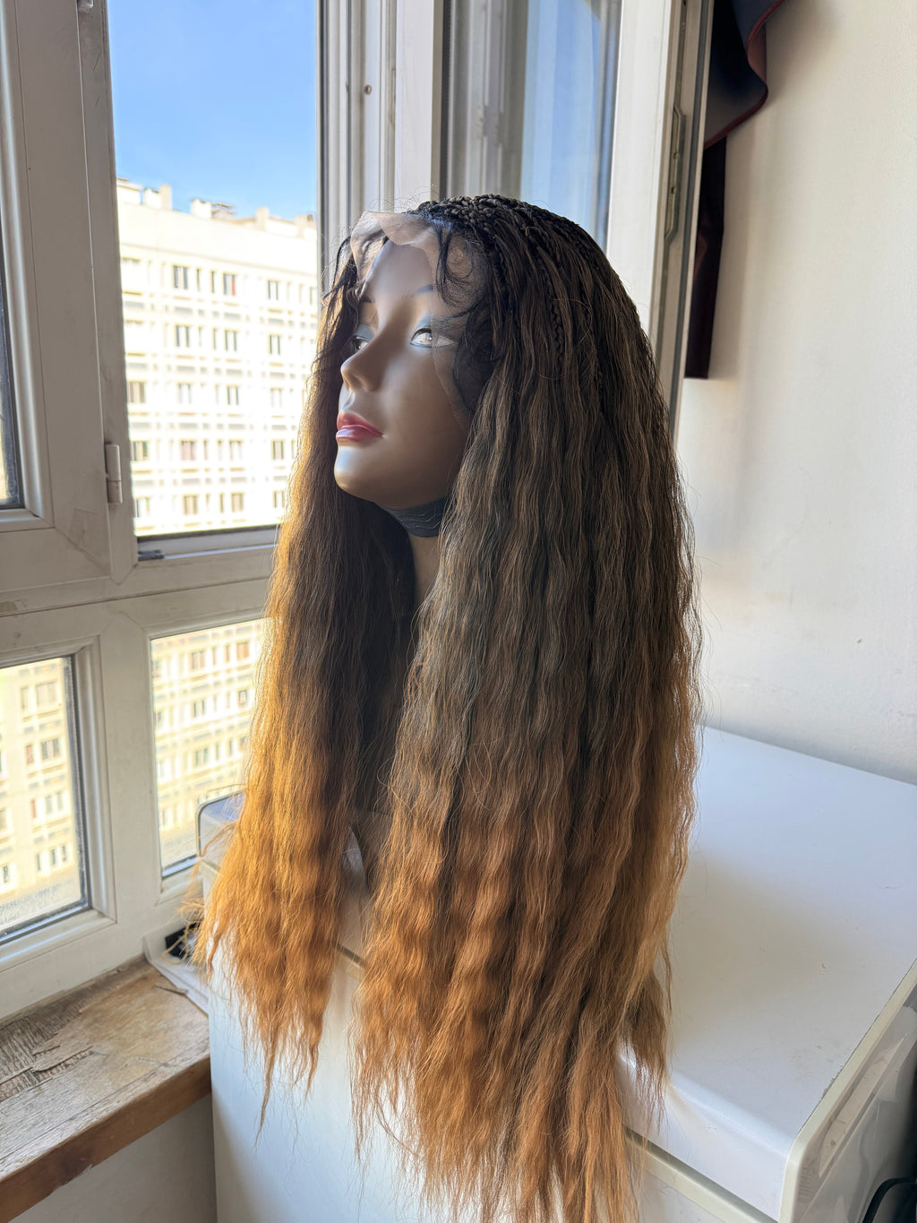 Perruque full lace piqué lâché mix couleur - SKALA
