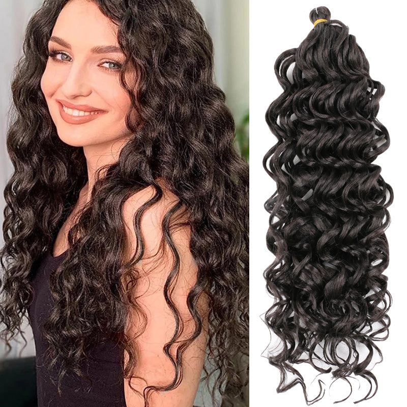 Forfait coiffure Boho braids + Mèches fibre coréenne pour Crochet Braid ou tresse