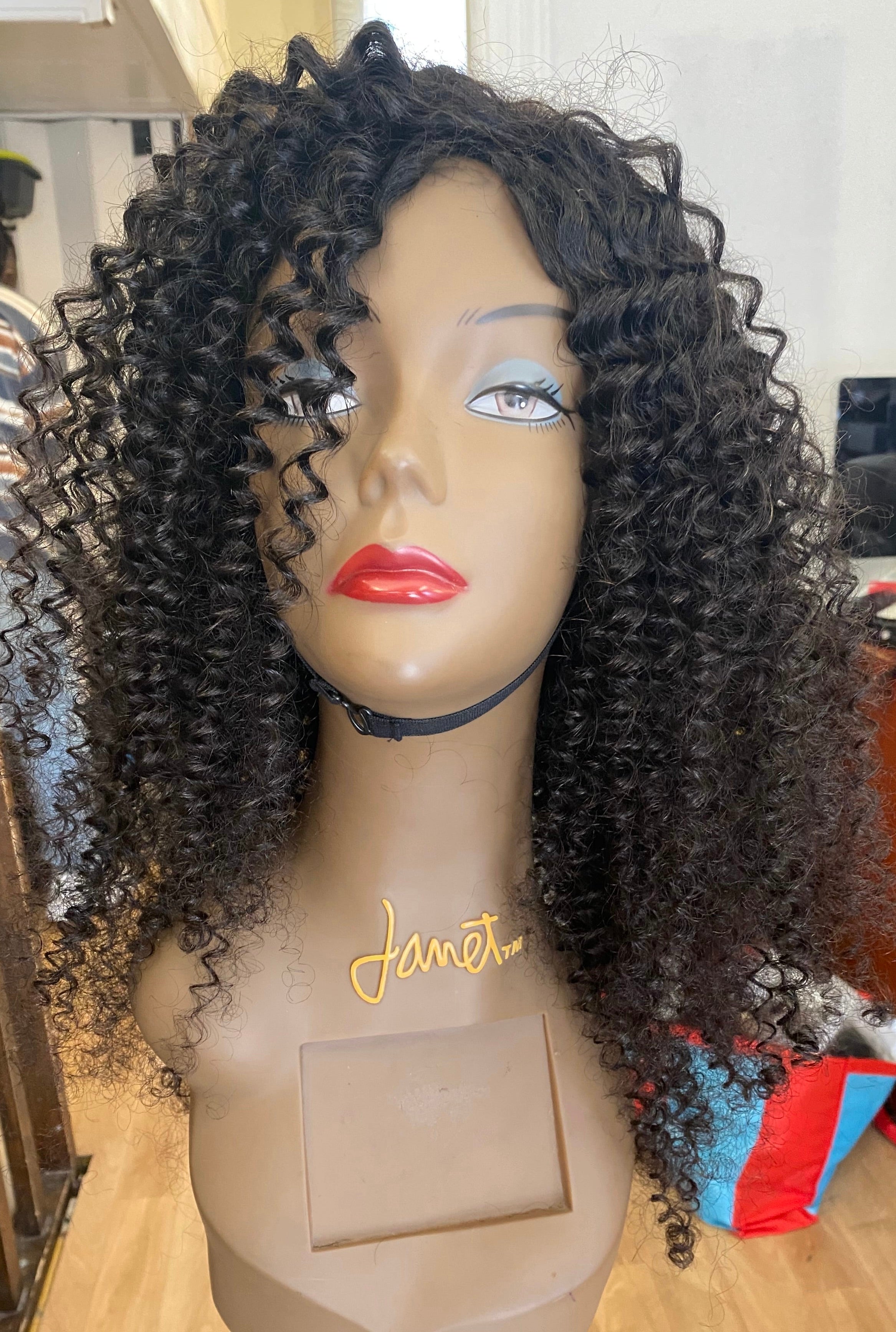 Perruque bouclé deep curl
