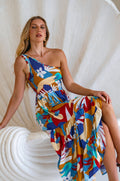 Cassandra One Shoulder Maxi Dress