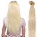 Forfait 14 : Extension à la kératine + 100 Mèches blondes naturelles comprises