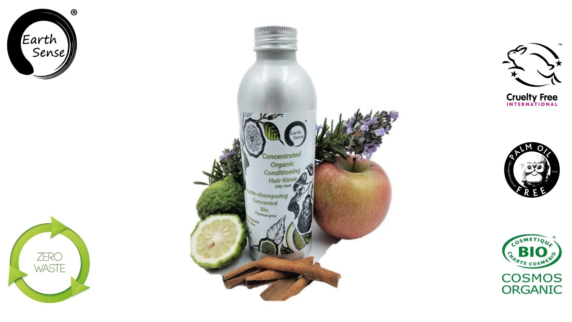 Concentrated Organic Conditioning Hair Rinse - Oily Hair - 200ml