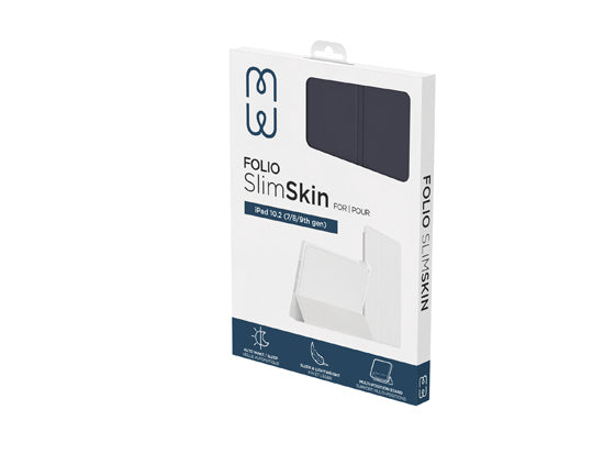 Folio Slim Skin iPad Pro 11 (2022/21 - 4th/3rd gen) Bleu