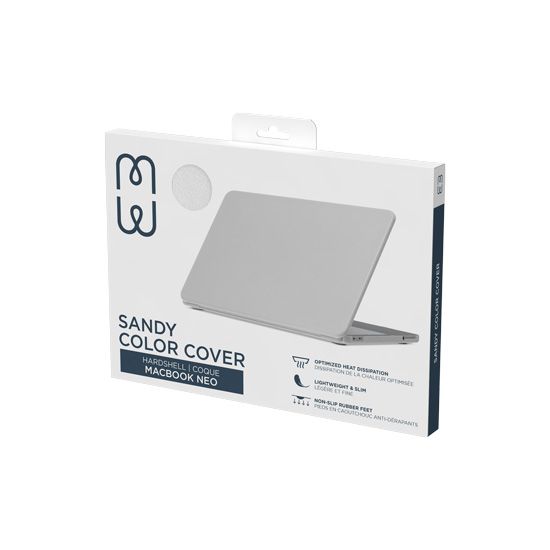 Coque MackBook Neo Sandy Color Clear