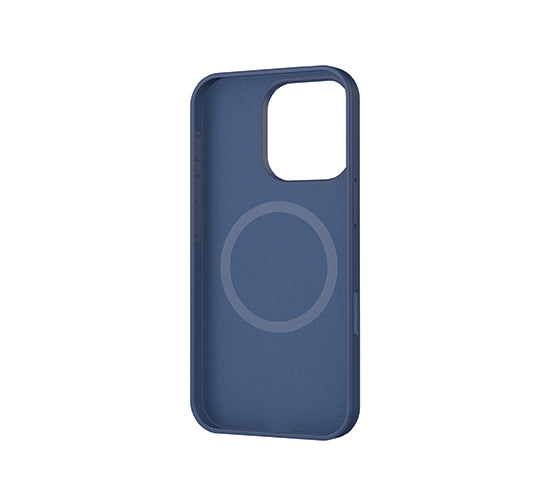 Coque silicone MagSafe iPhone 16 Pro Bleu