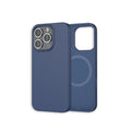 Coque silicone MagSafe iPhone 16 Pro Bleu