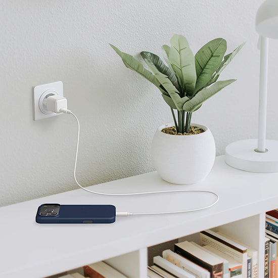 Chargeur 35W USB-C PD Blanc