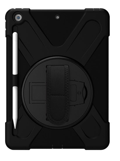 Coque Securit Rotative iPad 10.2 (2019/20/21 - 7/8/9th gen) Noir Polybag