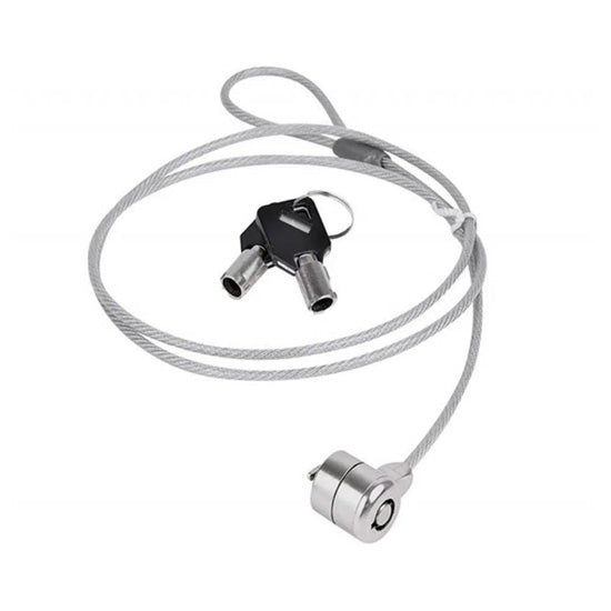 Câble cadenas (2m) à clé Polybag