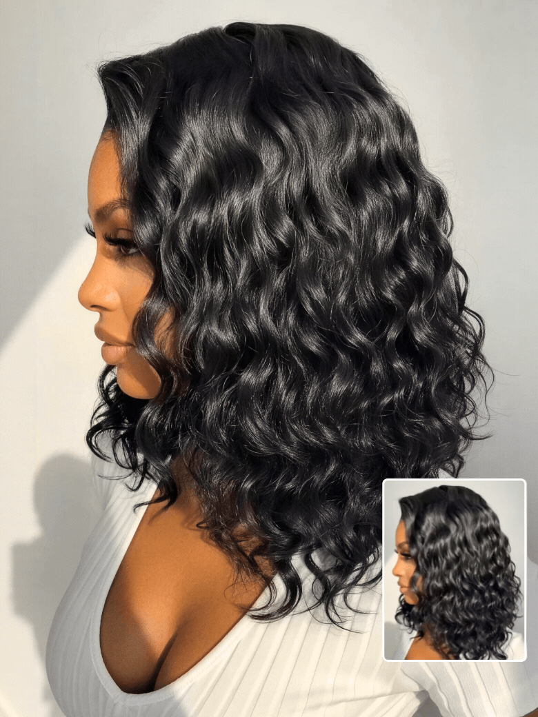 Perruque Gabriela closure Lace - Cheveux humains boucles naturelles