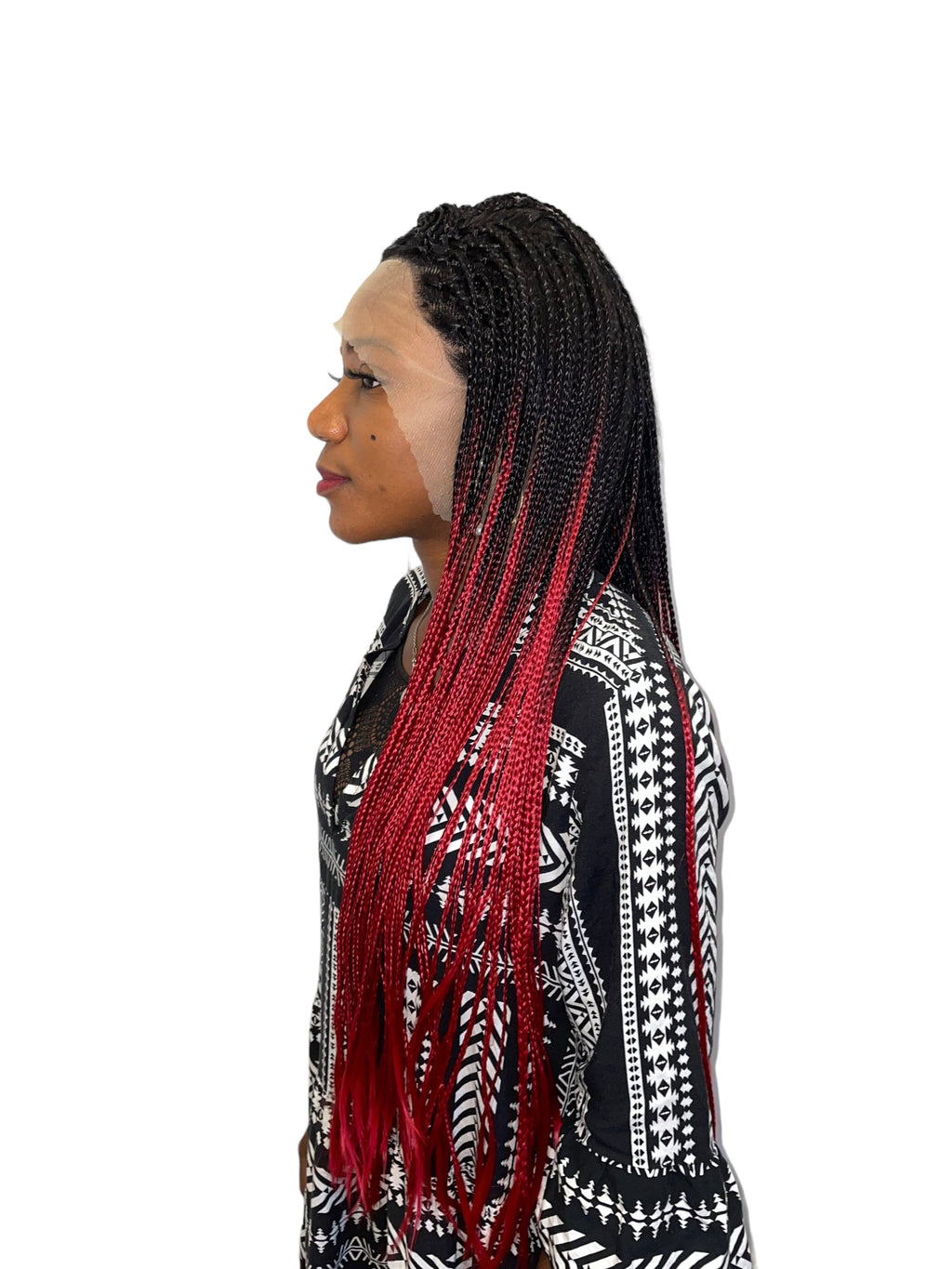 Brianna lace - Perruque Lace Front tréssée