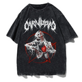 Gothic Demon Anime Print T-Shirt Y2K Harajuku Streetwear