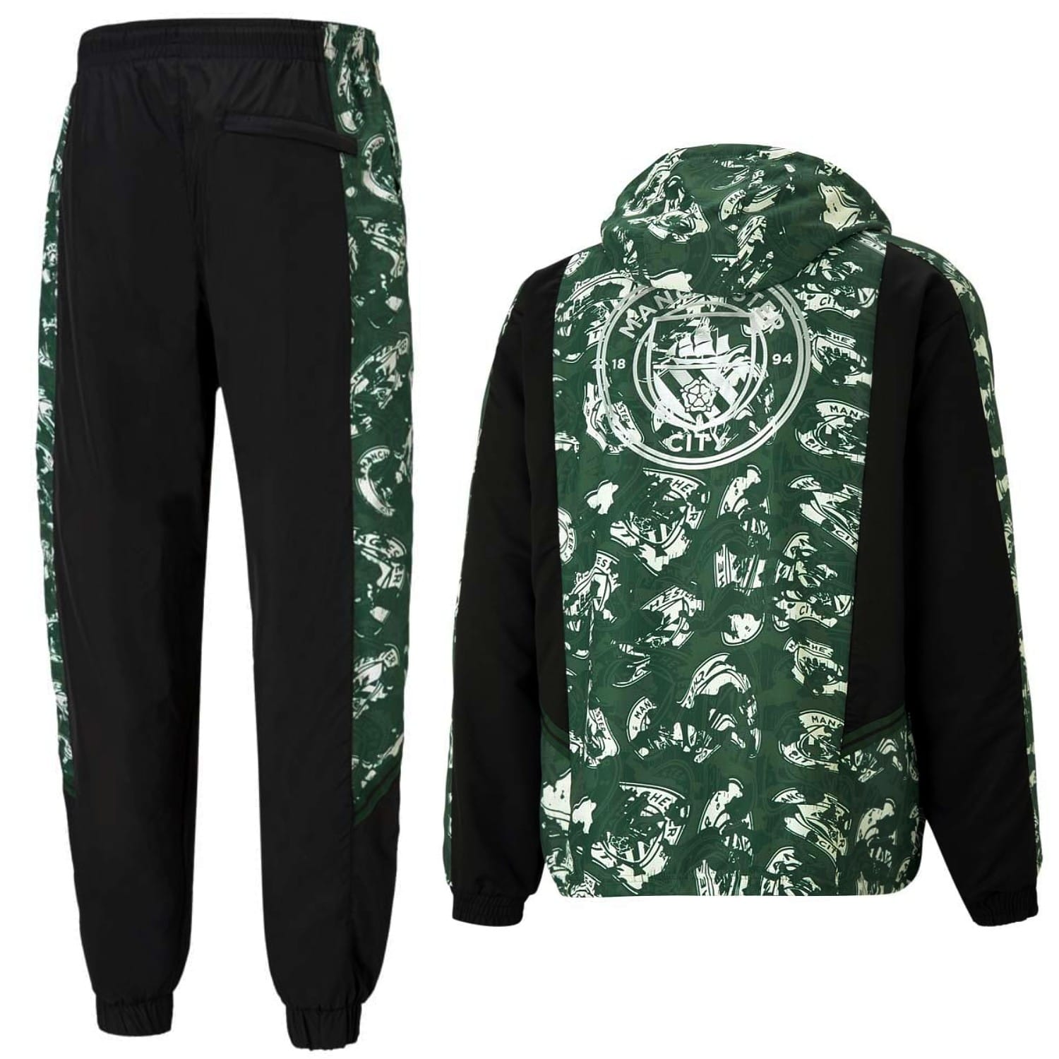 Manchester City streetwear woven presentation tracksuit 2021/22 - Puma