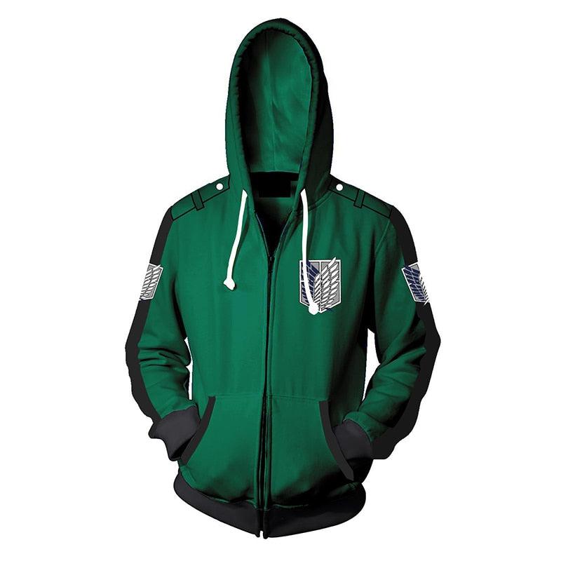 Attack on Titan Simple 3D Hoodie