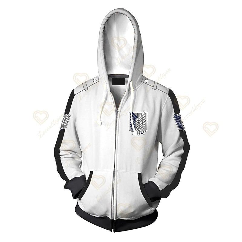 Attack on Titan Simple 3D Hoodie