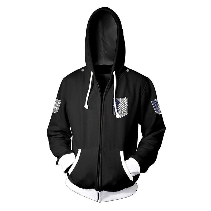 Attack on Titan Simple 3D Hoodie