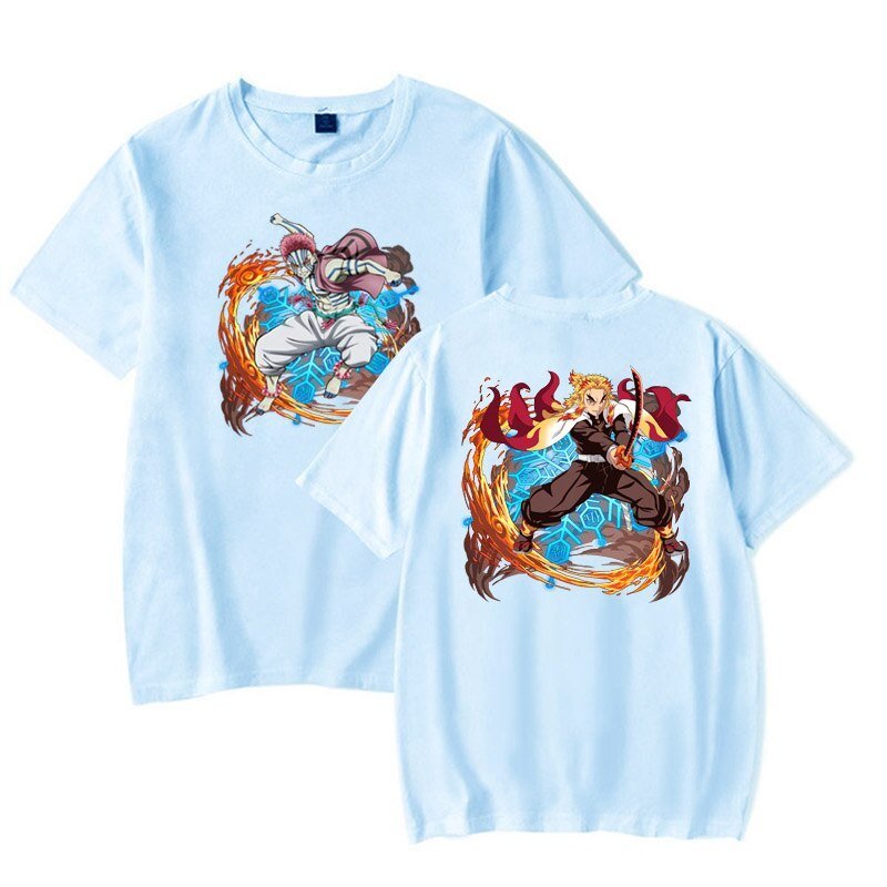Kyoujurou & Akaza 3D T-shirt