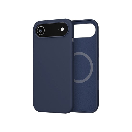 Coque silicone MagSafe iPhone Air Bleu