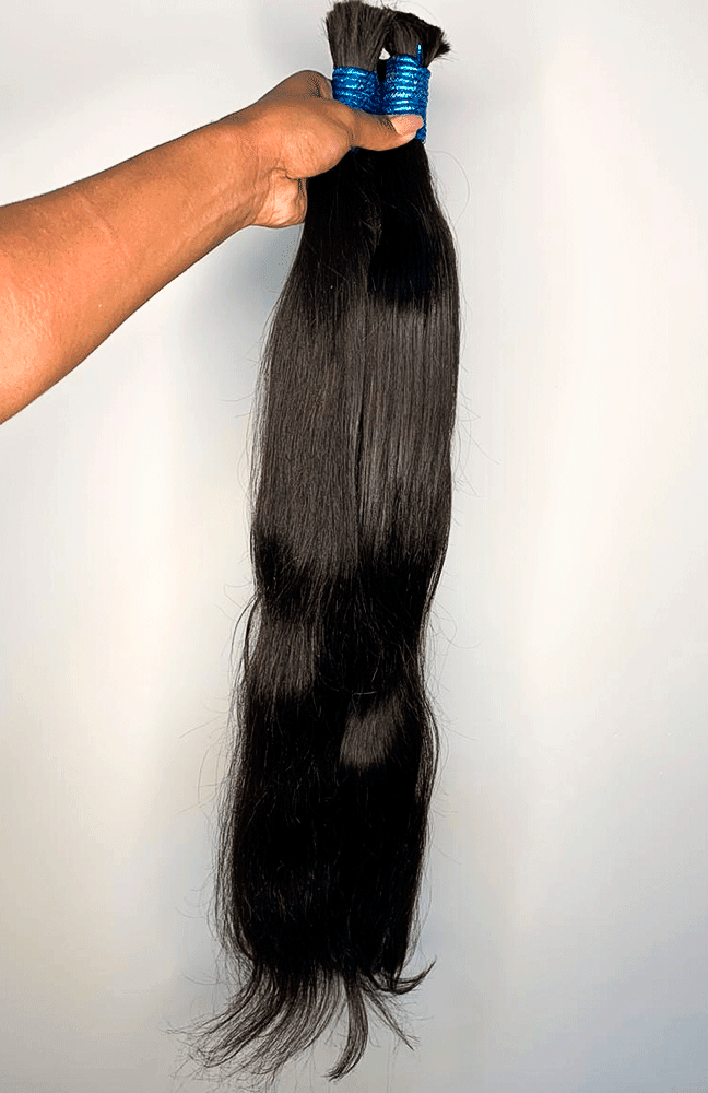 Mèches d'Extension au fil cheveux Brésiliens raw vierges - vagués