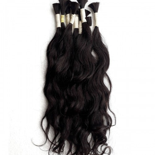 Mèches pour extension au fil cheveux Brésiliens raw vierges - ondulés
