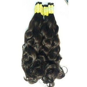 Mèches pour extension au fil cheveux Brésiliens raw vierges - ondulés