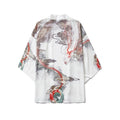 Men Women Chinese Style Anime Panda Samurai Kimono Streetwear Cardigan Japanese Robe Female Clothing