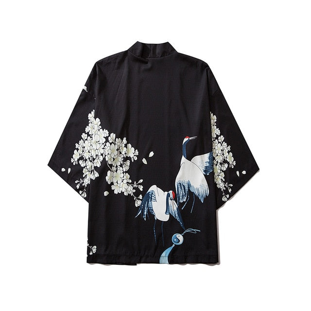 Women Print Clothes Traditional Kimonos Blusas Fashion Men Japanese Asian Style Beach Yukata Clothing