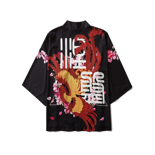 Women Print Clothes Traditional Kimonos Blusas Fashion Men Japanese Asian Style Beach Yukata Clothing