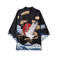 Anime Beauty Devil Kimono Streetwear Style Men Women Cardigan Japanese Robe Female Traditional Clothing