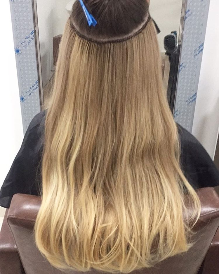 Pose du Tissage à point (sans tresses)